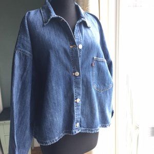 Rare Levi's Short Box Cut Denim Jacket (L)